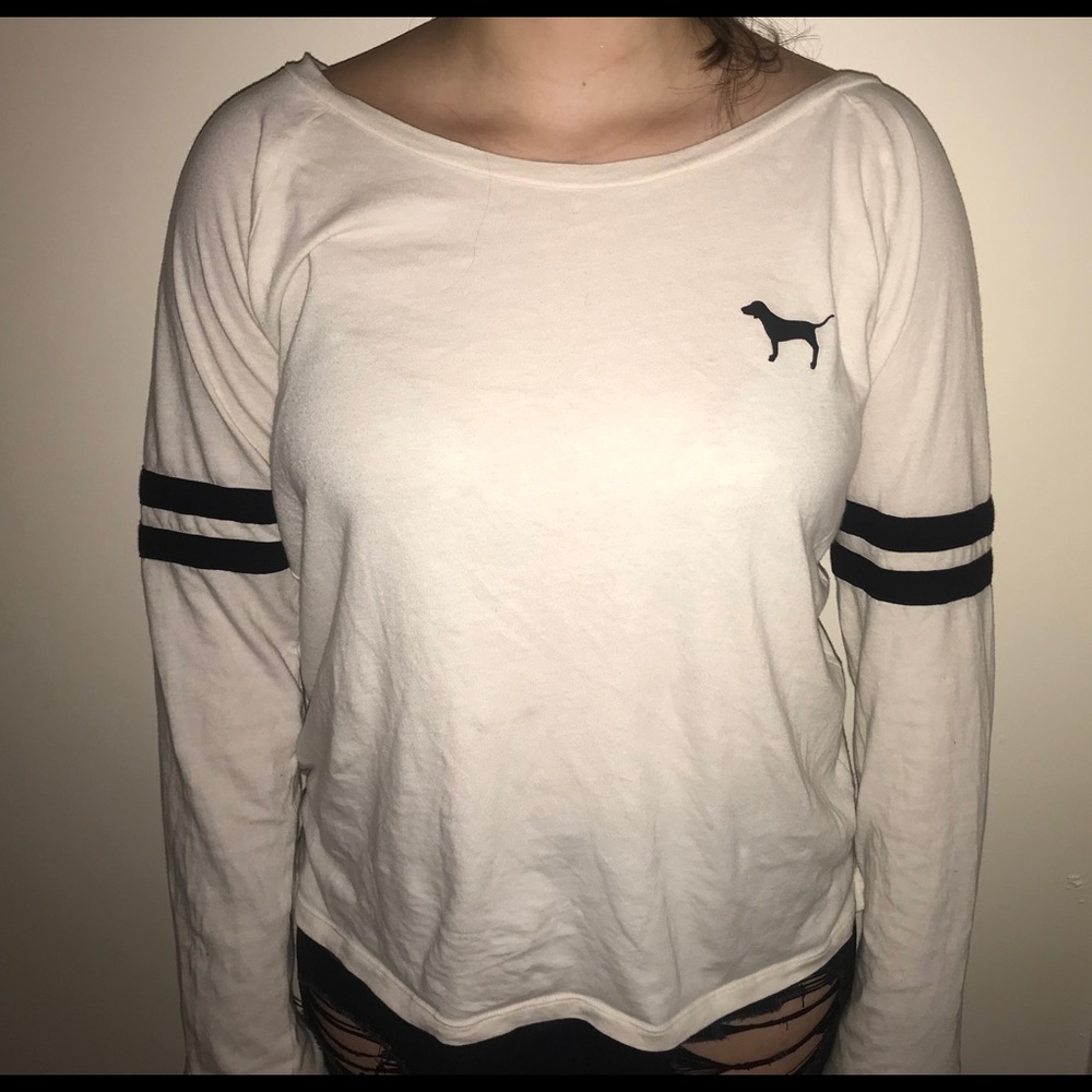 PINK branded white long sleeve!